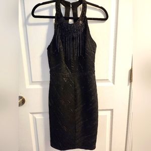 Black Beaded Dress